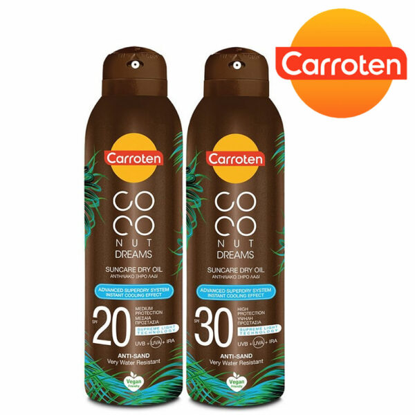 Carroten Coconut Dreams Dry Oil Solspray
