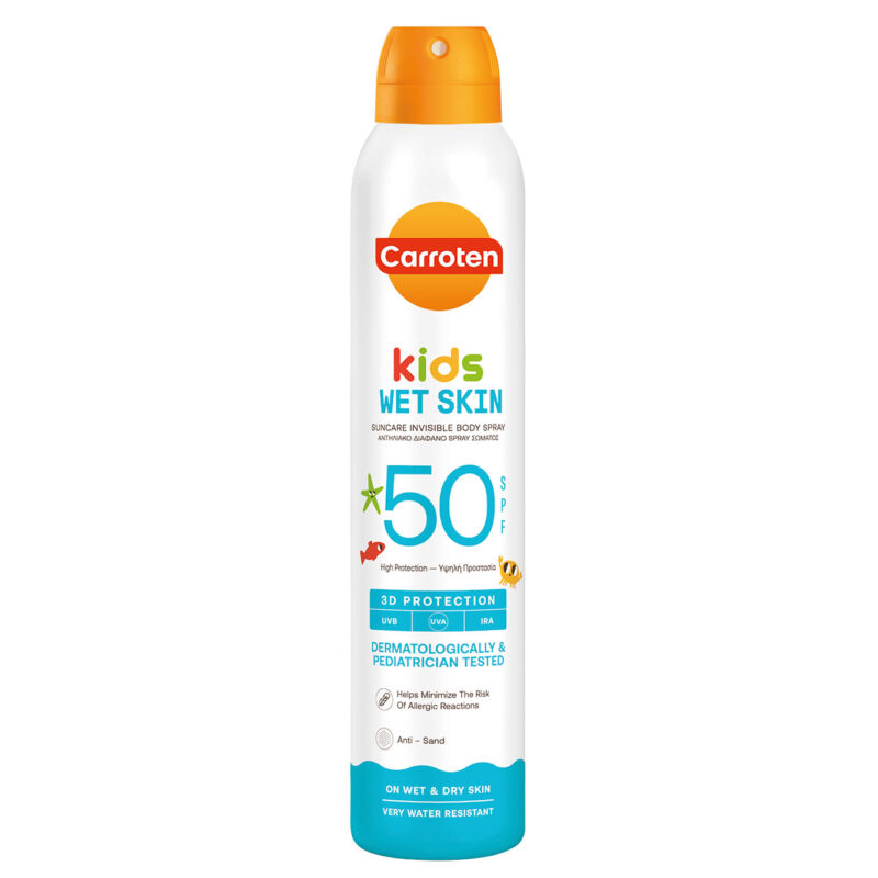 Carroten Dry Mist Kids Wet/Dry Solcreme SPF 50