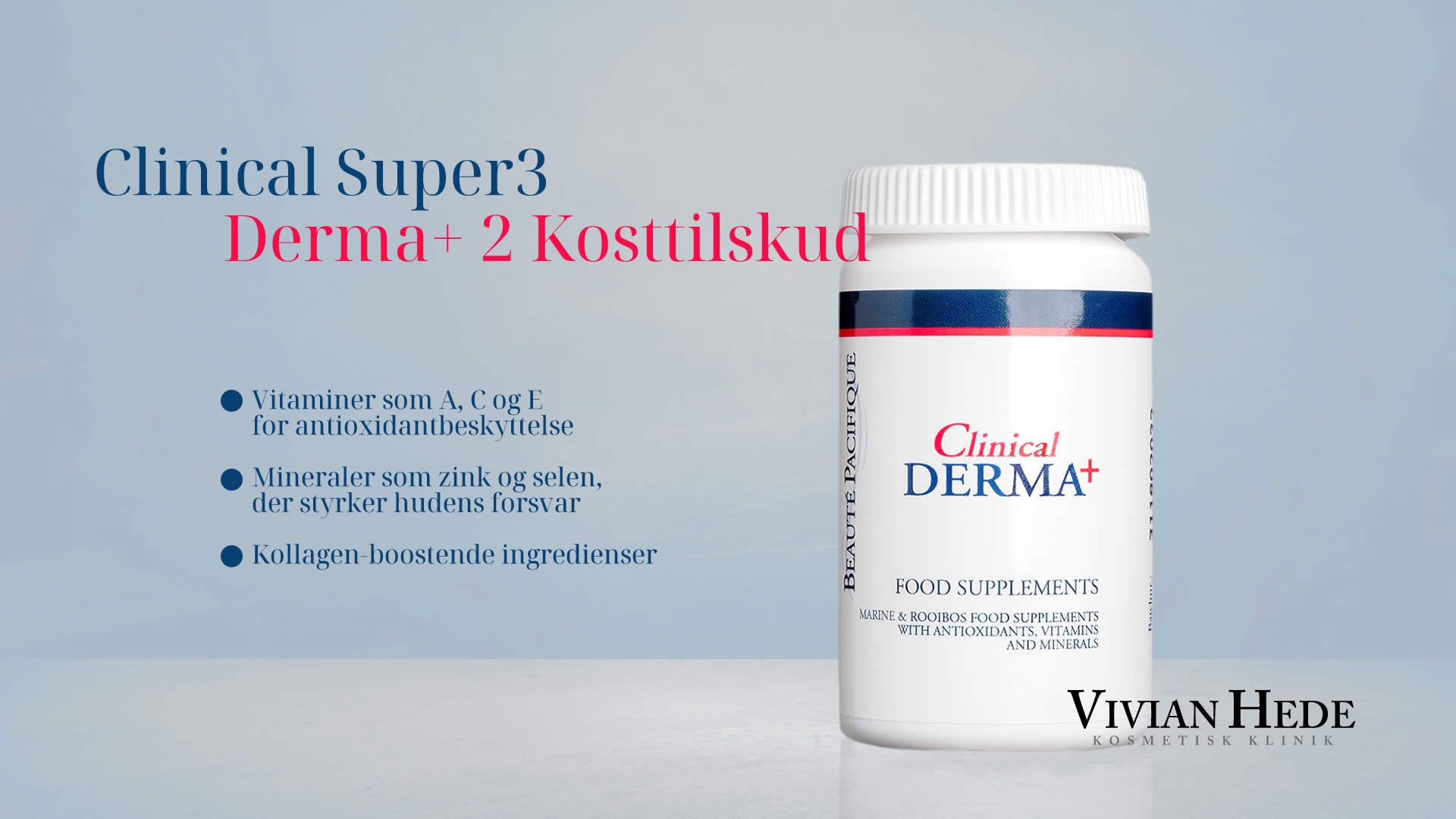 Beauté Pacifique Clinical Super3 Derma+ 2 Kosttilskud